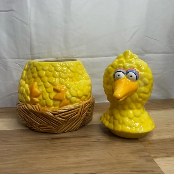 Vintage Sesame Street Big Bird Cookie Jar - Picture 5 of 14